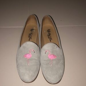 Del toro slippers with flamingo